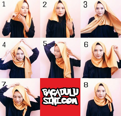 tutorial hijab wisuda segi empat satu warna tutorial hijab wisuda segi empat satu warna