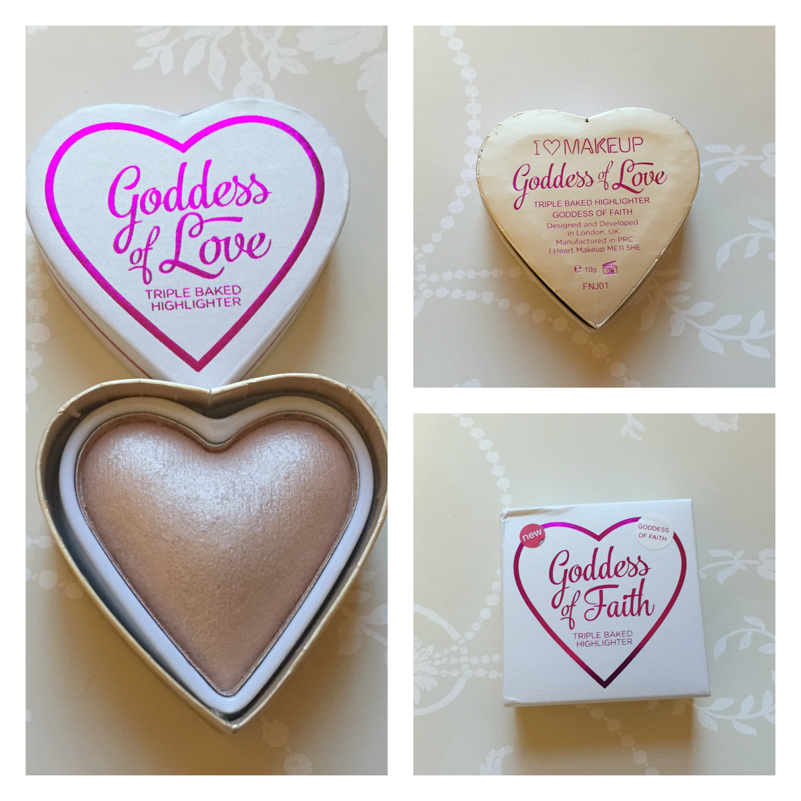 Emily Mace : MAKEUP REVOLUTION | BLUSHING HEARTS ♡ REVIEW