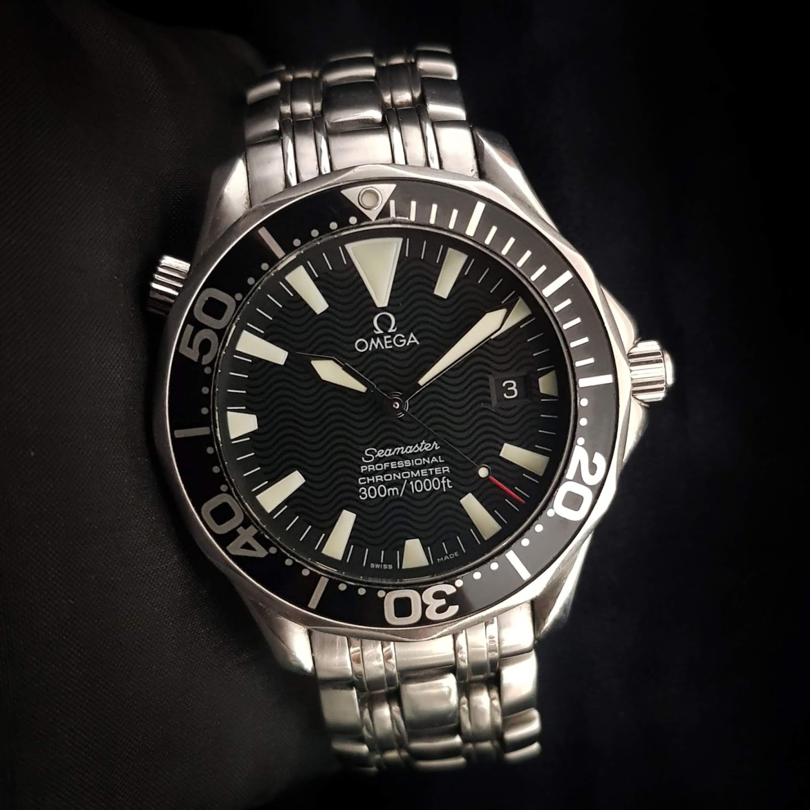 Watch Temptation Jual Beli Jam Tangan Second Arloji Mewah Bekas Original Sold Preowned Omega Seamaster Professional 300m Automatic