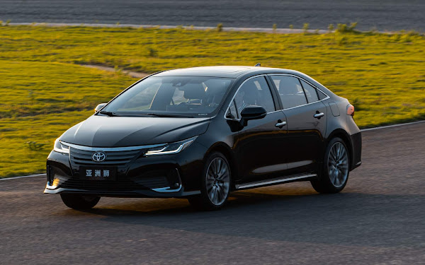 Toyota Allion chega ao mercado chinês para enfrentar o VW Sagitar