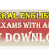 General English For Bank Exams with Answers PDF Free Download
