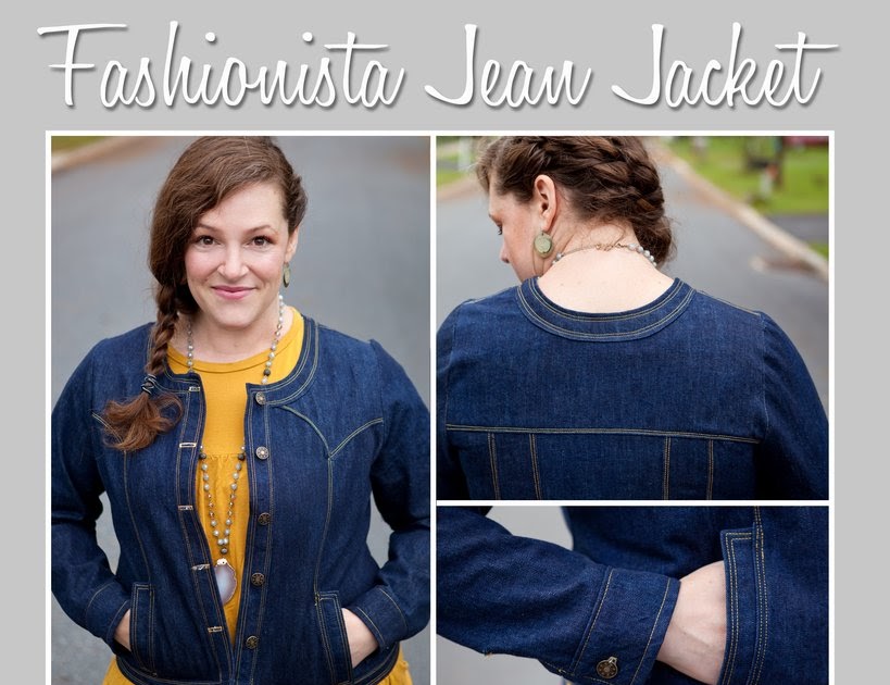 Modestly Sew Jean Jacket Pattern on sale