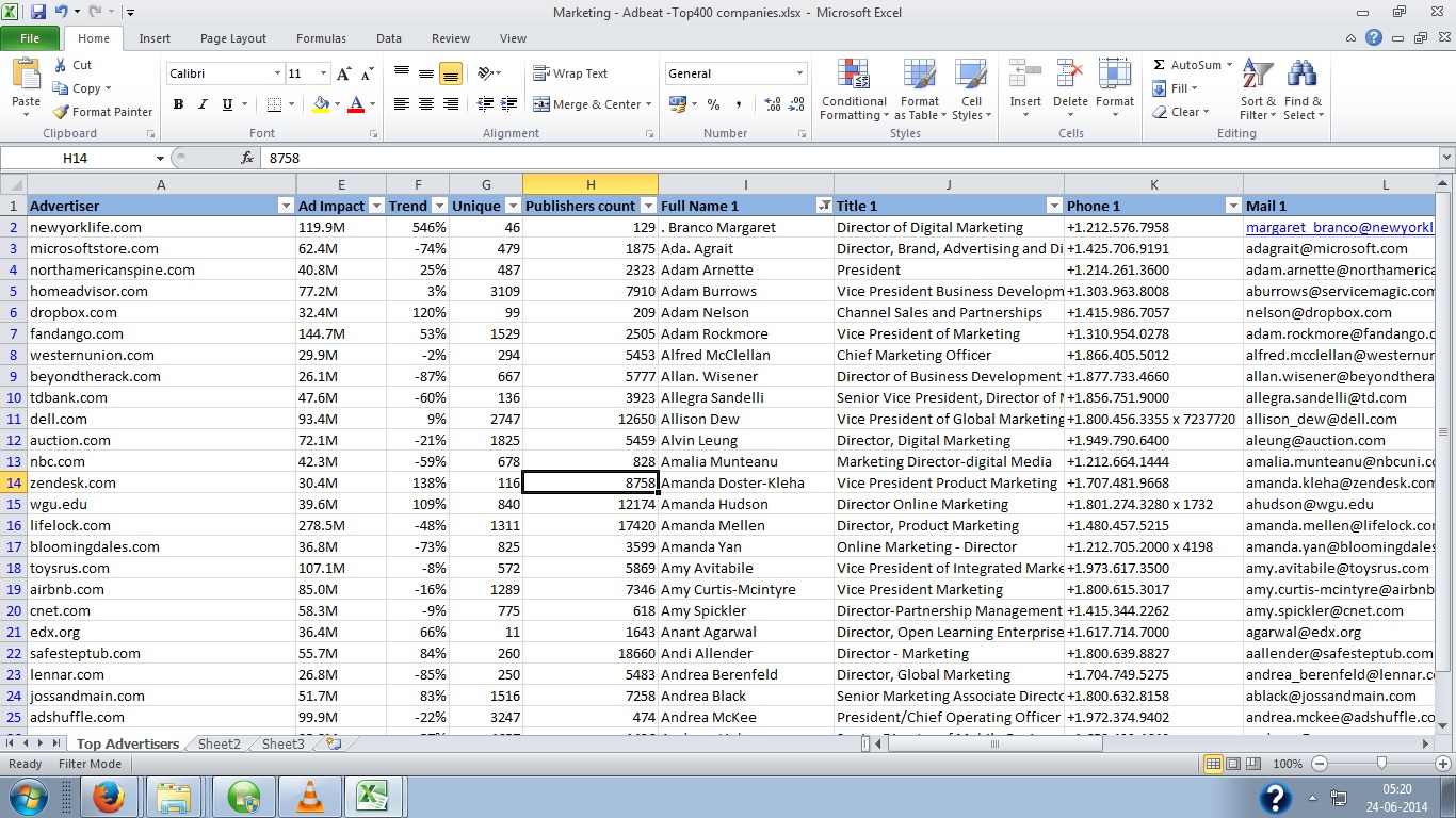 Data Entry,MS Word,MS Excel,Converted PDF file into Word & Excel ...