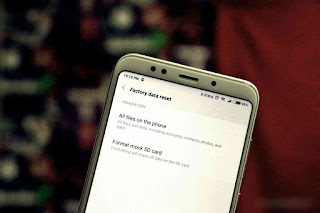 2 Cara Hard Reset / Format Factory HP Xiaomi Note 5 Pro dengan Mudah