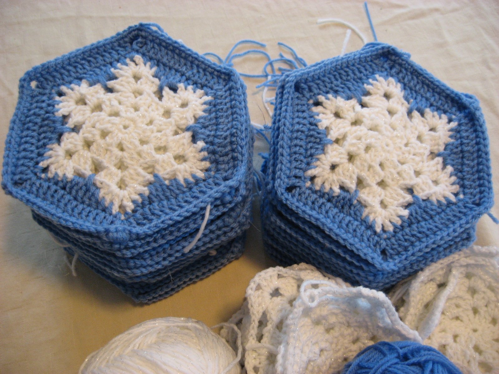 Hooked on Needles Crocheted Snowflake Afghan Resurrected for Winter