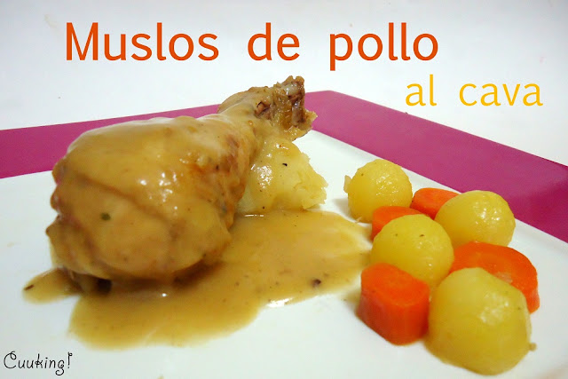  Muslos de pollo al cava 