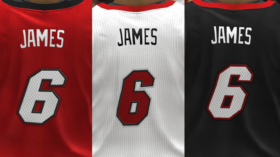 miami heat jersey numbers