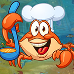 Games4King -  G4K Jubilant Chef Crab Escape Game