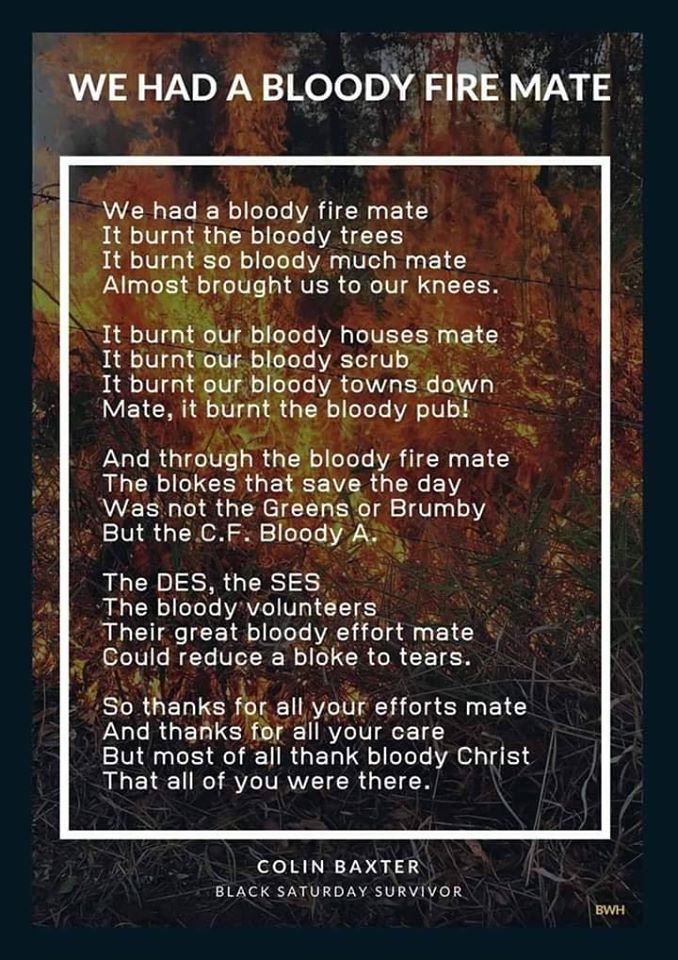 Bytes More Bushfire Poetry