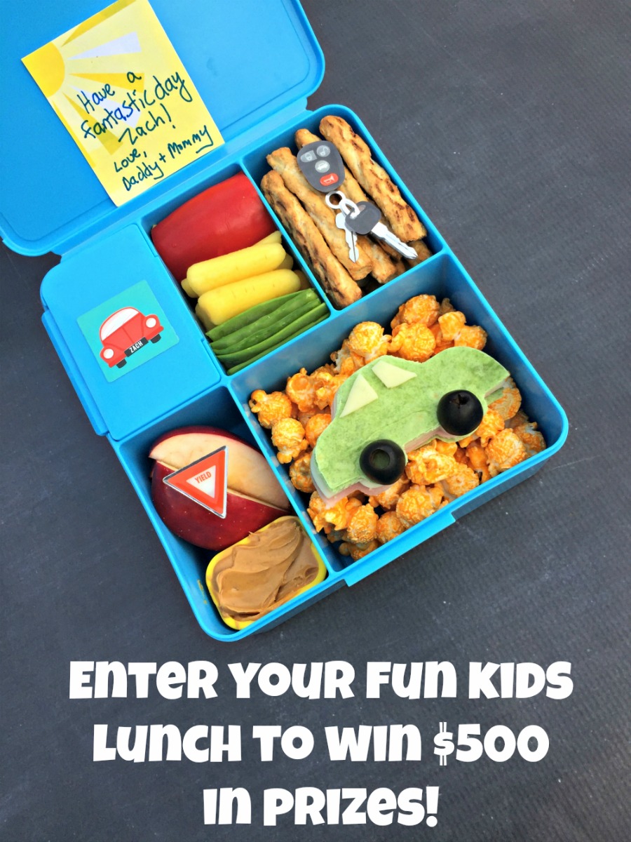 Lunchbox Dad Win 500 in Prizes by Making Your Own Fun Kids Lunch!