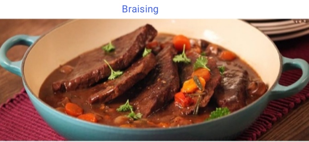 Moist Heat Medium | Braising | Stewing 