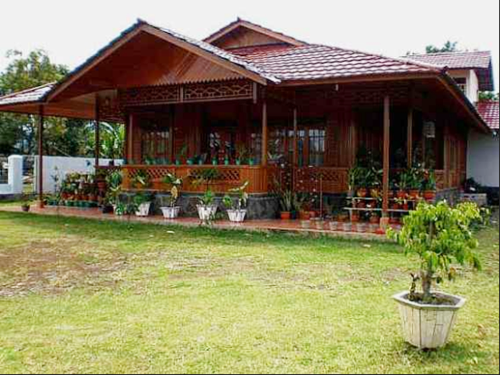 Gambar Rumah Kampung Sederhana Di Pedesaan
