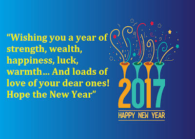 Happy New Year 2017 Messages Friends Lover