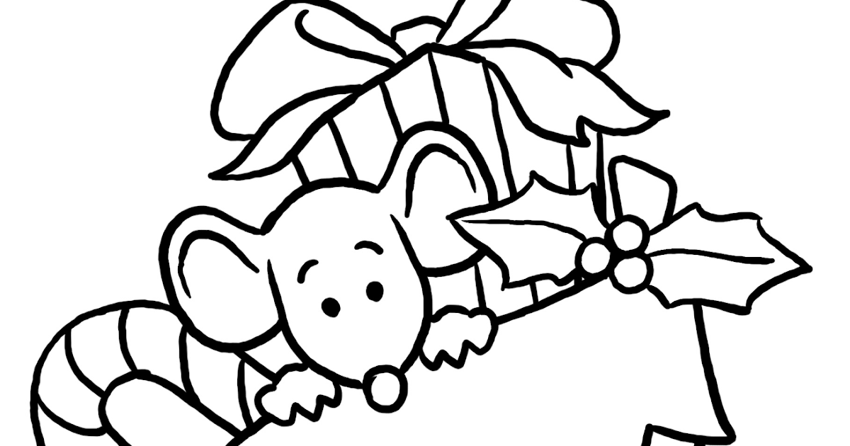 XMAS COLORING PAGES