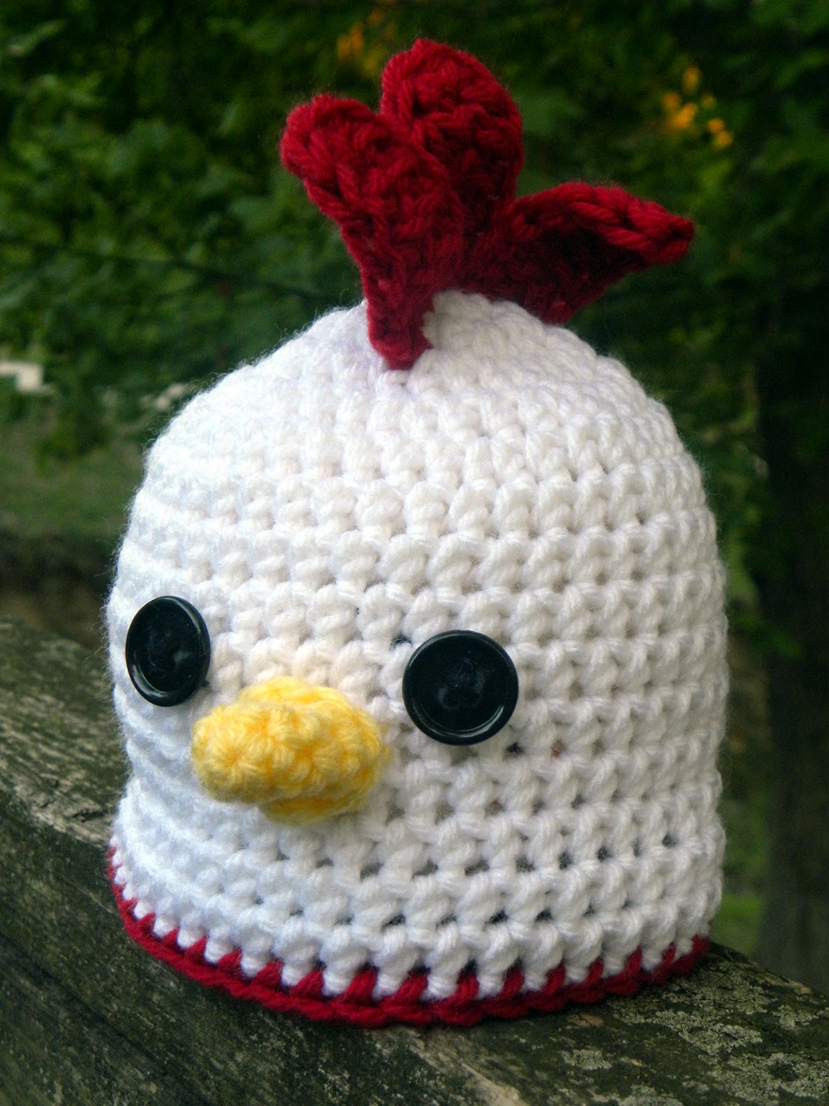 AshTree Crochet: Crochet Hen Hat