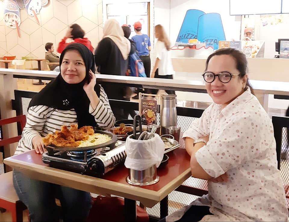cara menikmati masakan korea di ojju k food restaurant mall kota kasablanka pakai voucher discount traveloka xperience nurul sufitri blogger travel lifestyle review culinary
