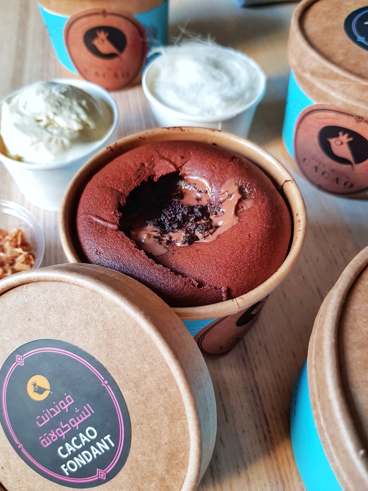 Kuwait Eats Life with Cacao Dessert Cups ATM