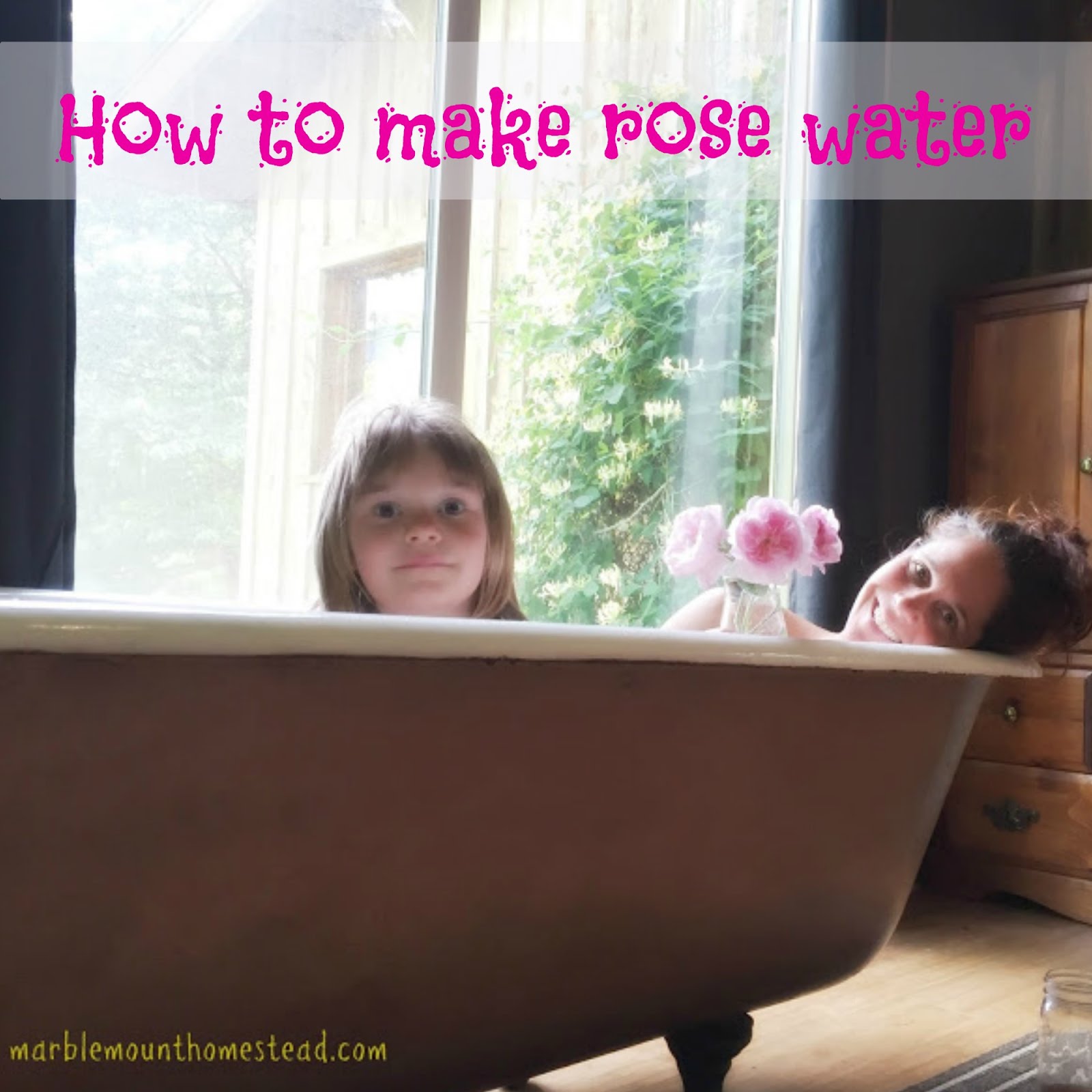 How to make rose water