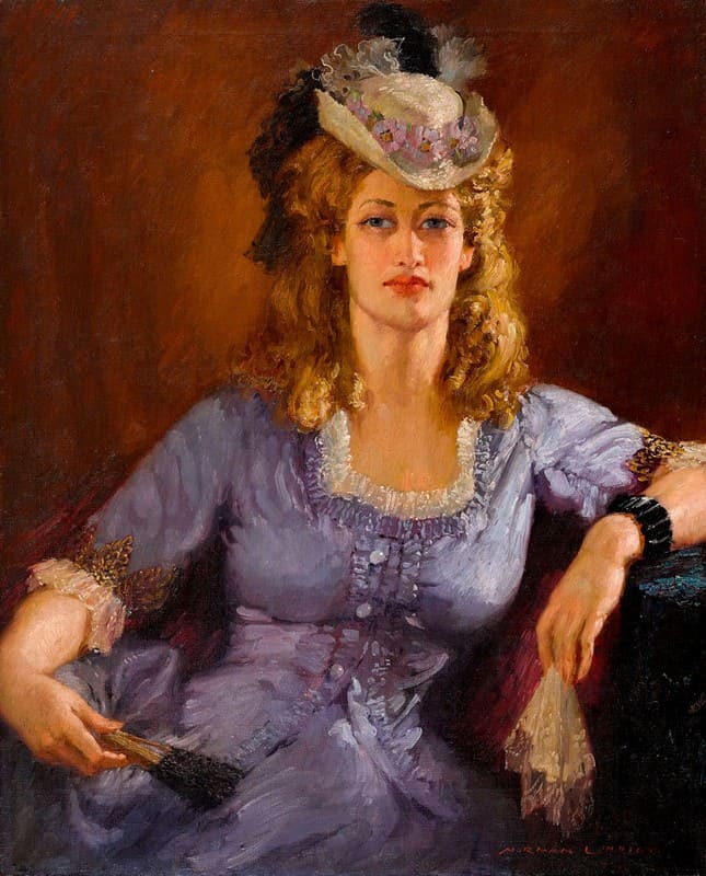 Norman LINDSAY (18791969) Australian Catherine La Rose The Poet of