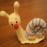 patron gratis caracol amigurumi | free amigurumi pattern snail 