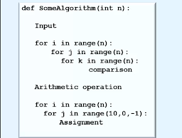 Big o asymptotic notation examples