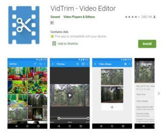 VidTrim Aplikasi Edit Video Android