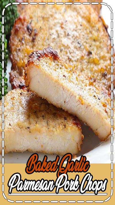 Baked Garlic Parmesan Pork Chops