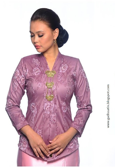 Kebaya Satin 807  Malaysian Baju Kurung