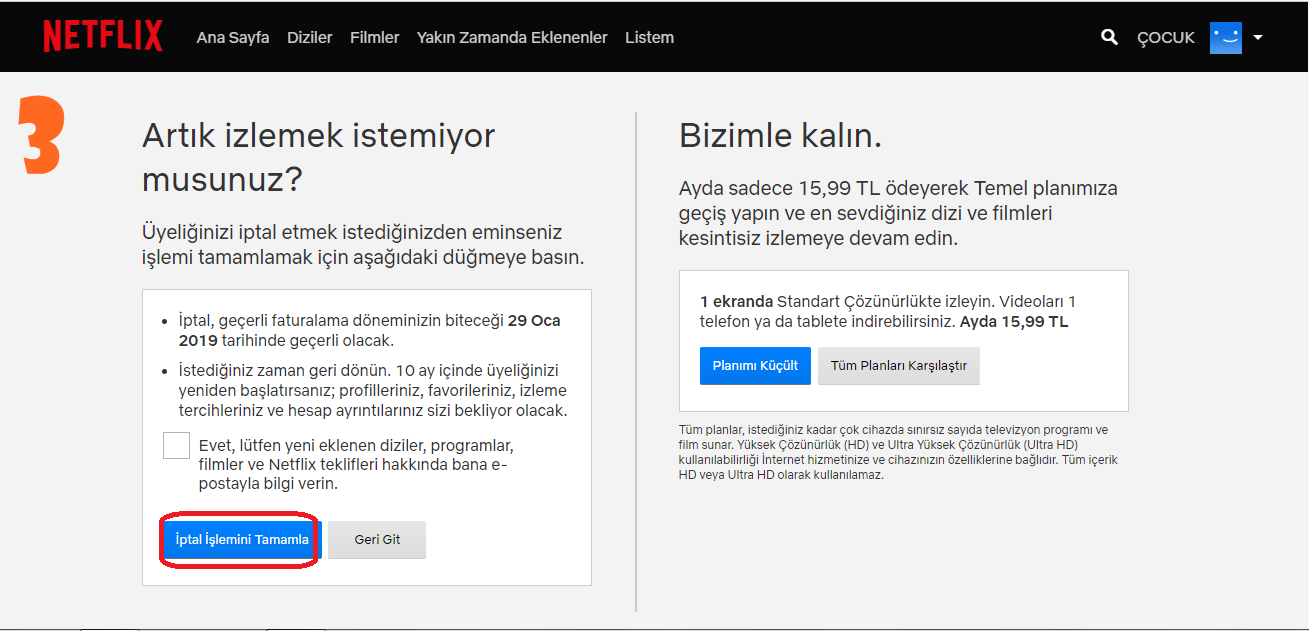 Netflix Aboneliği Nasıl İptal Edilir ? Bir Teknoloji