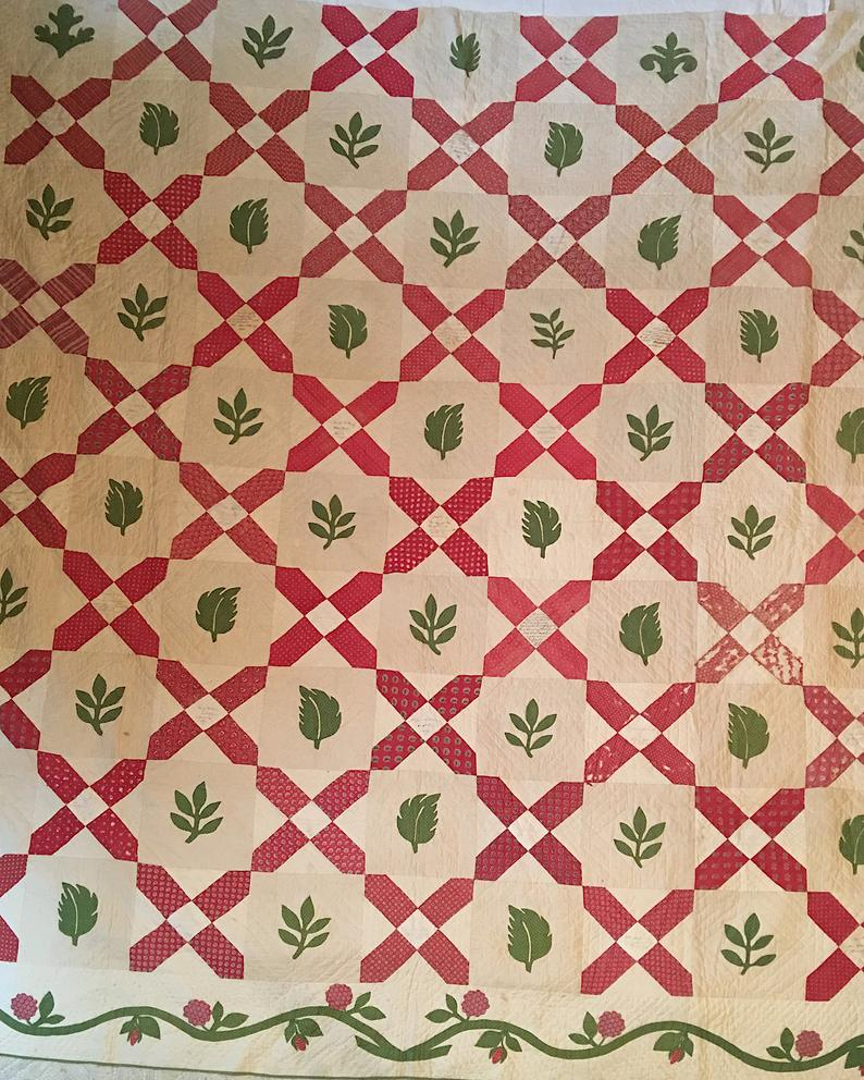 Quaker Quilts and History A Pennsylvania Friendship Quilt