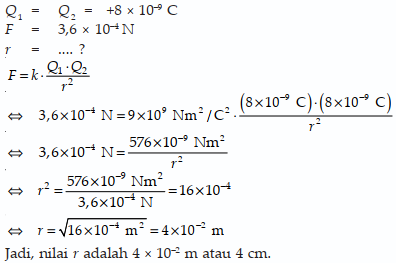 9 Contoh Soal Hukum Coulumb Dan Jawabannya