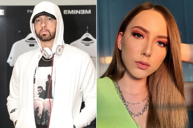 Eminem S Daughter Hailie Nails Her Ariana Grande Halloween Costume
