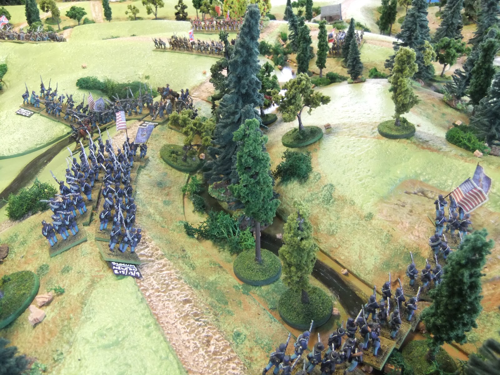 Serpentine War Game Club ACW clash