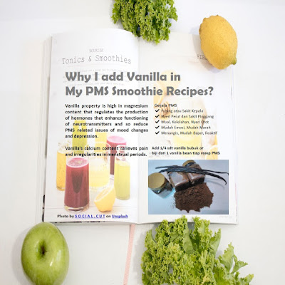 why add vanilla in pms smoothie