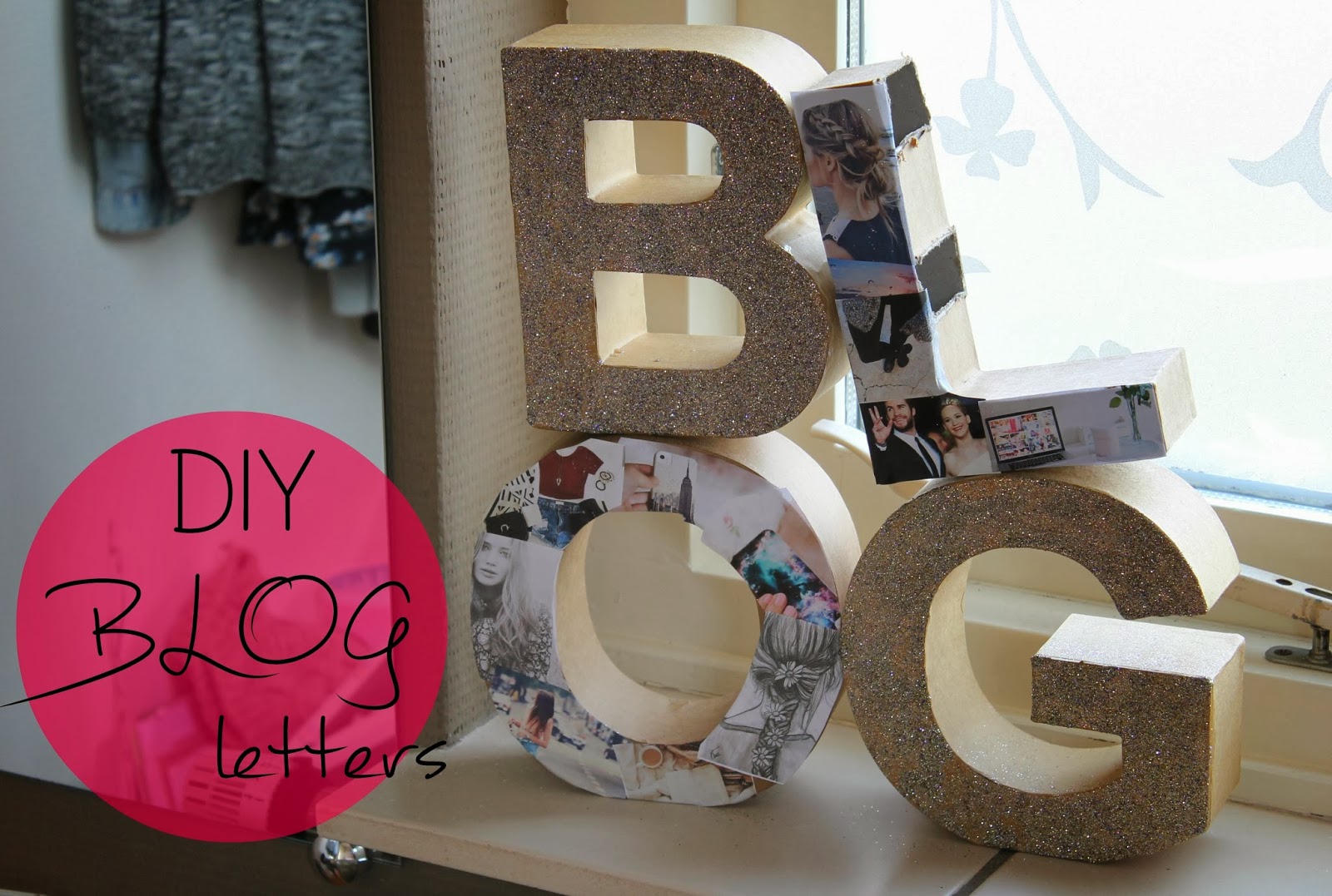 I Heart Beauty and Fashion: DIY | BLOG letters