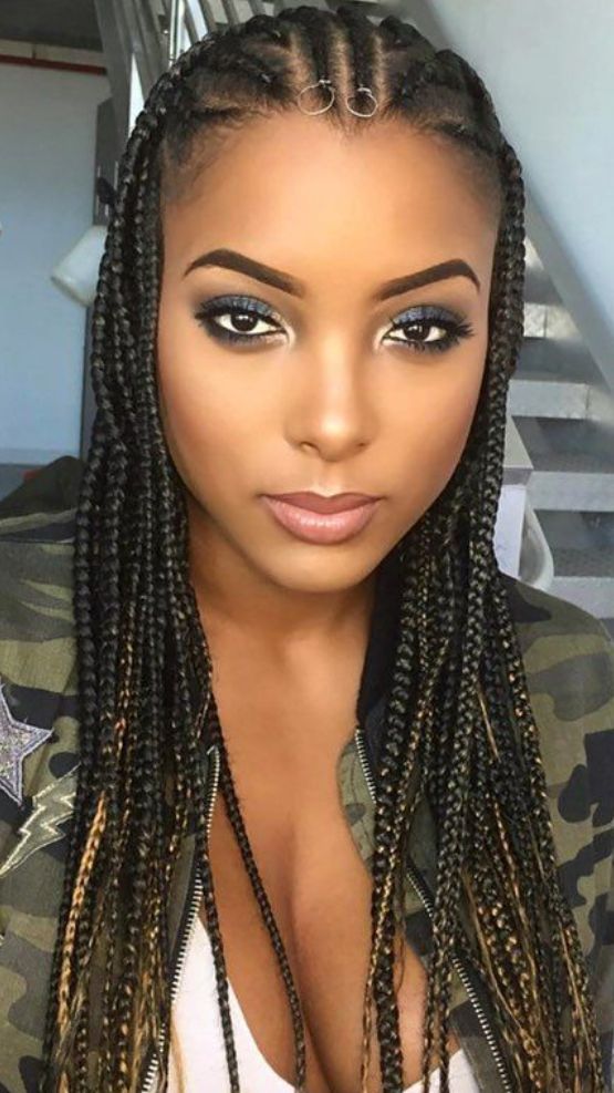 37 Fulani black braided hairstyles 2019 For Back