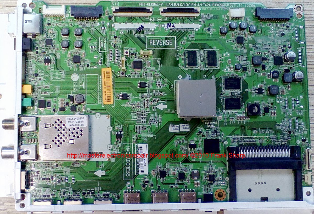 Master Electronics Repair !: REPAIR / SERVICING TV LG 49LB870V