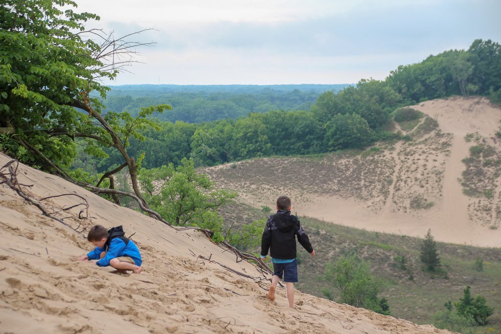 bike trails near warren dunes state park