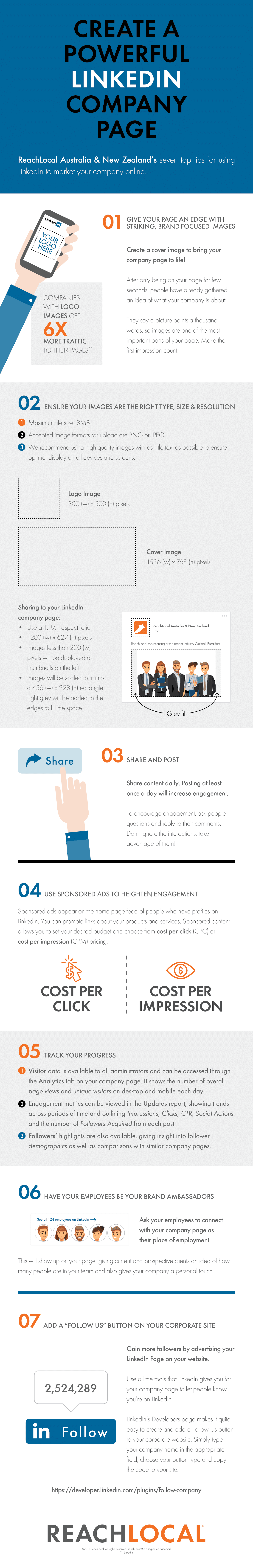 #Infographic - Create a Powerful LinkedIn Company Page