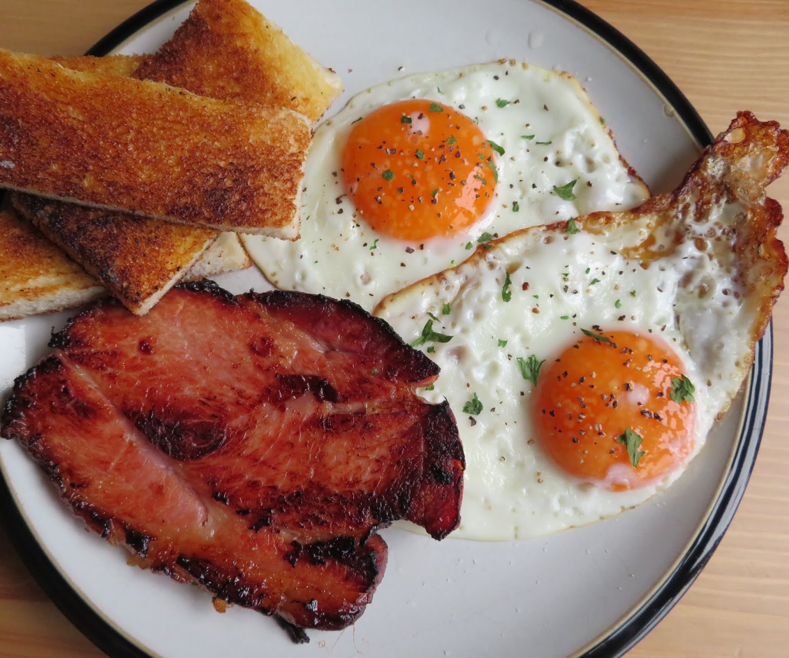 The English Kitchen: Proper Ham &amp; Eggs