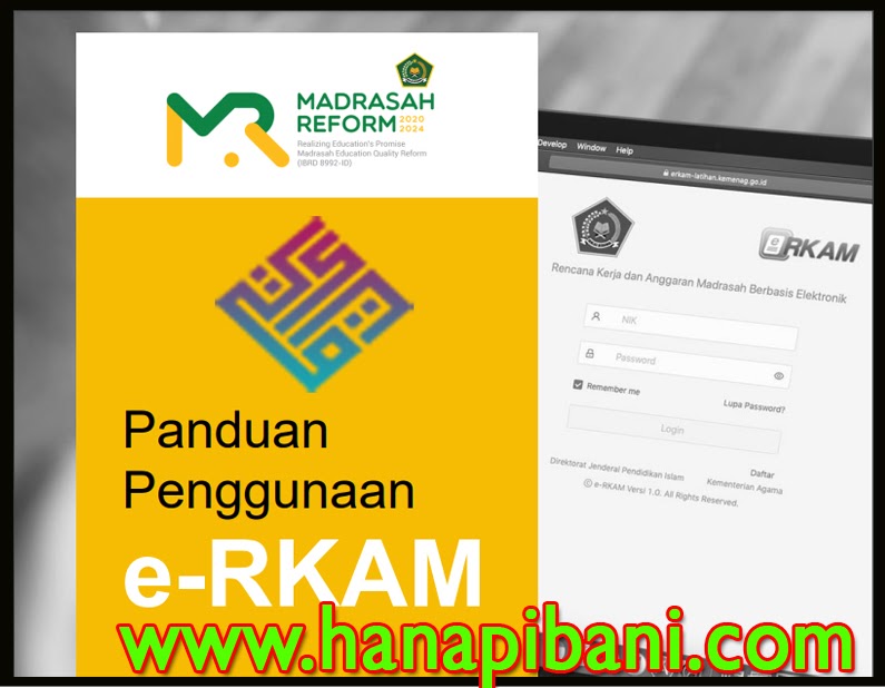 Unduh Panduan Penggunaan E Rkam Elektronik Rencana Kerja Anggaran Madrasah