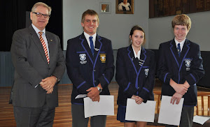 College Captains and Vice Captains Receive Their Ian MacDonald Achievement Awards