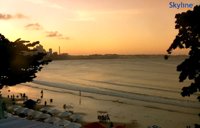 câmera ao vivo da praia da ponta negra