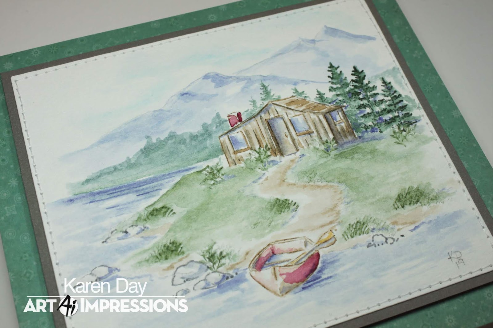 Art Impressions Blog: Watercolor Weekend Roundup - The Great Outdoors!