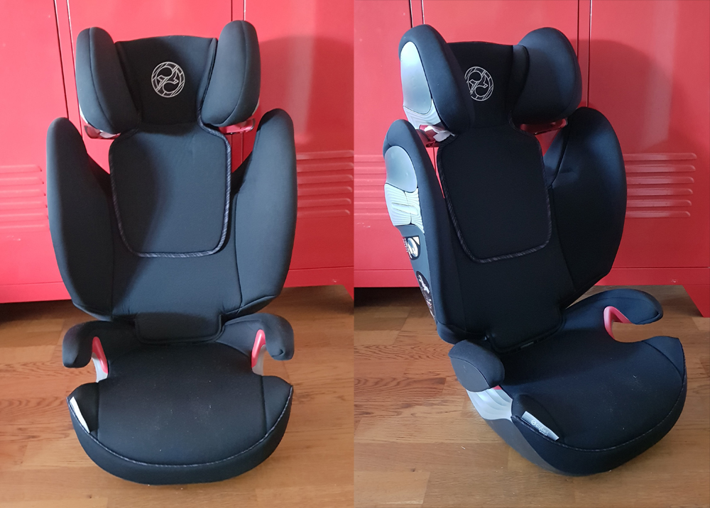 Cybex - Siège auto PALLAS S-fix noir-Lavastone black