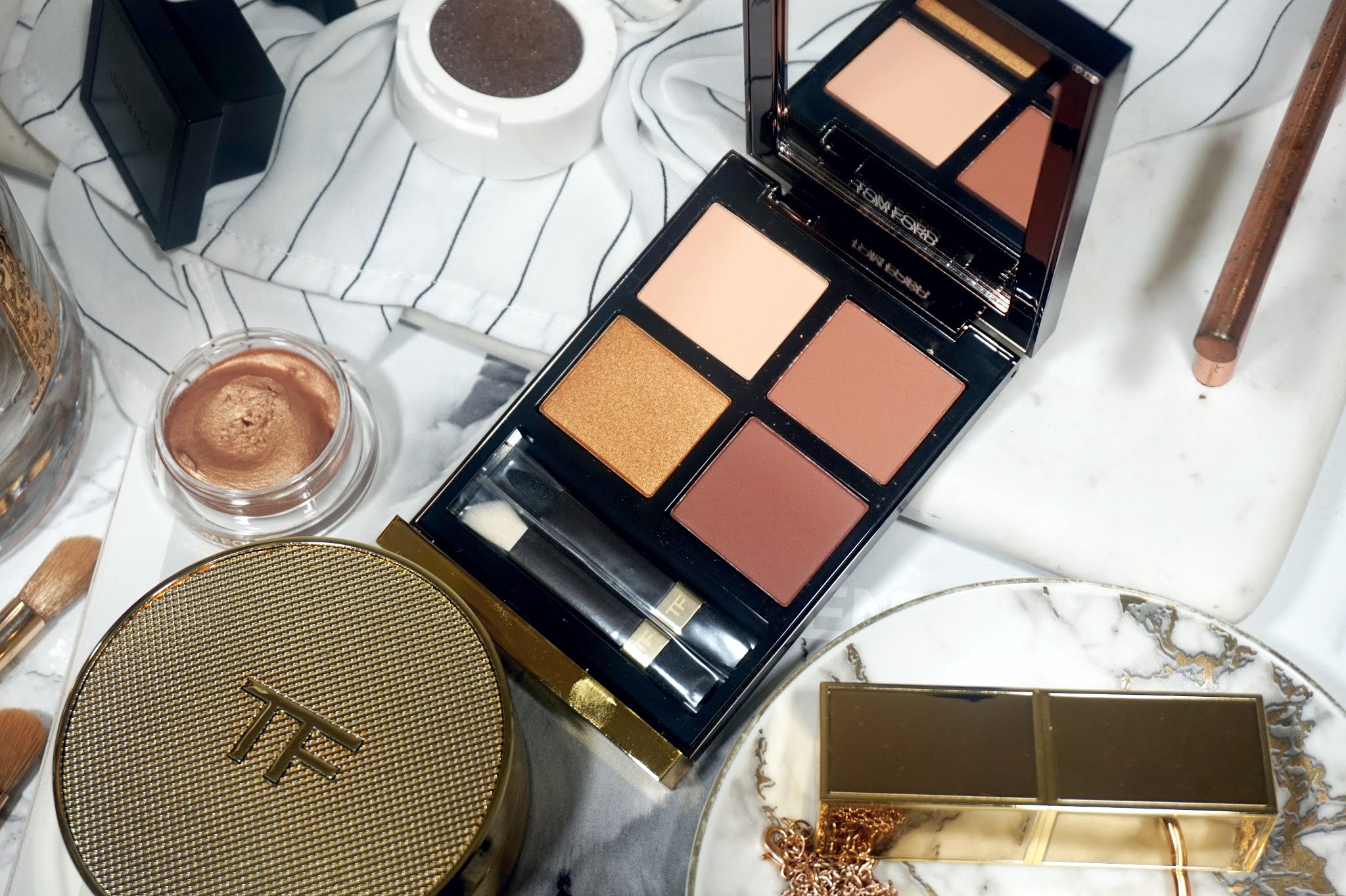 Tom Ford Desert Fox Eye Color Quad Review and Swatches
