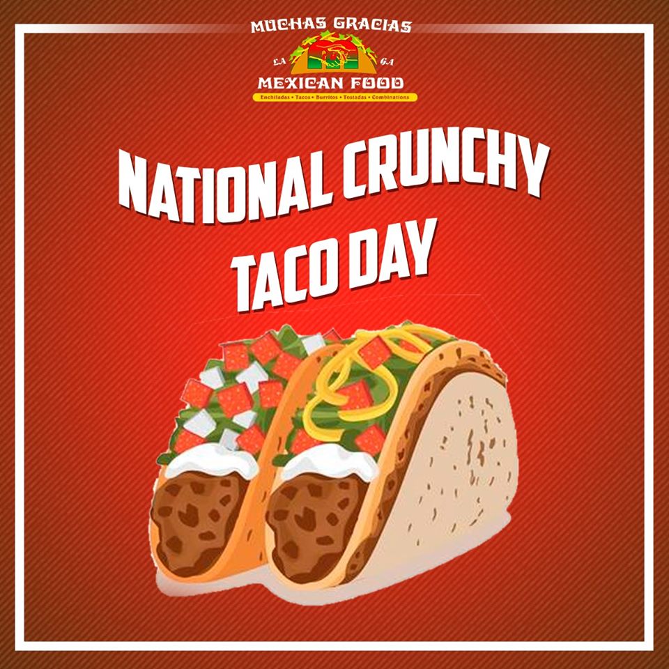 National Crunchy Taco Day Wishes Photos