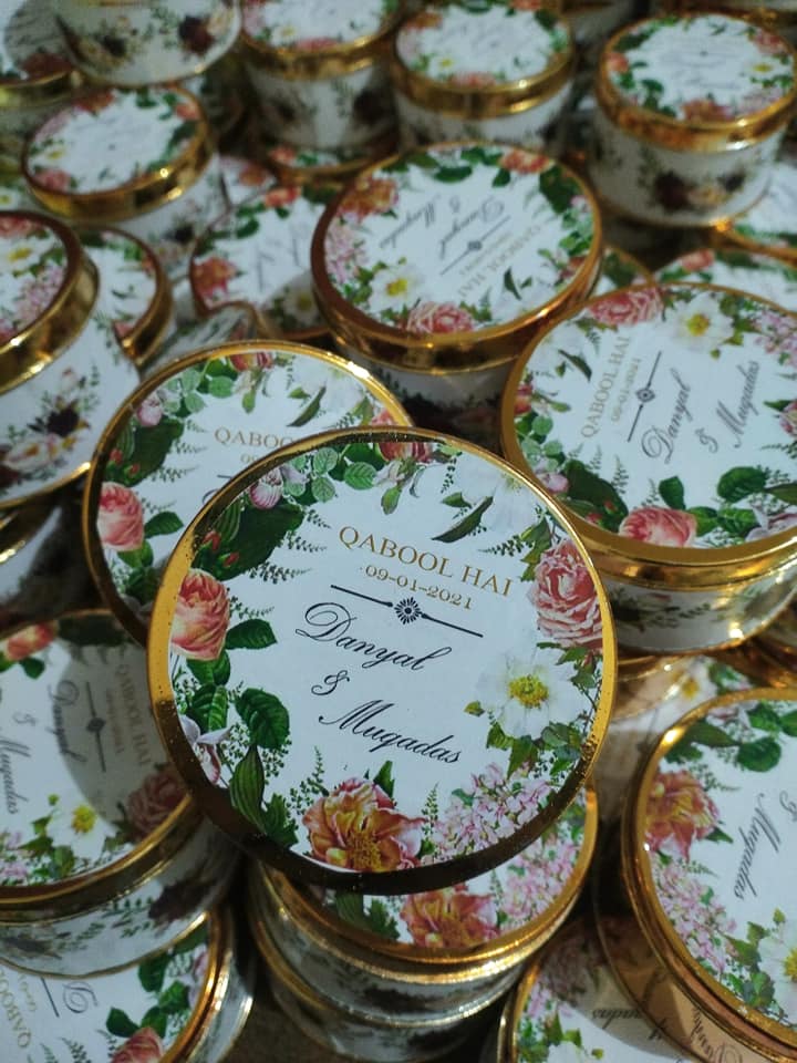 bid boxes favour boxes nikkah boxes tin boxes lahore