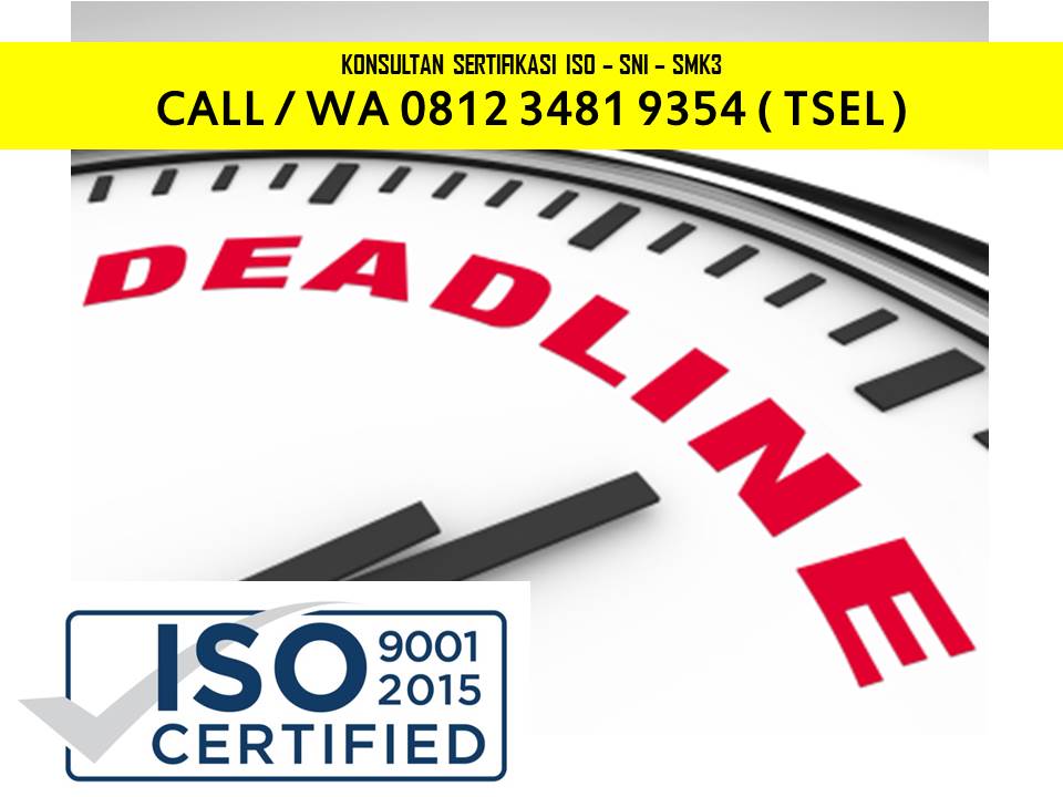 Sertifikasi ISO di Surabaya: 0812 3481 9354 (TSEL) Jasa ...