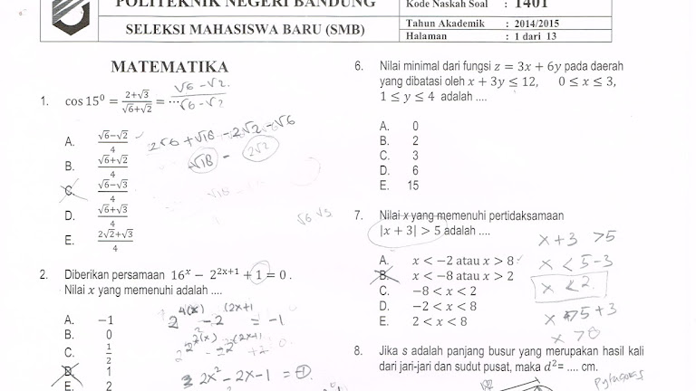 Soal Smb Polban 2017 Rekayasa Soal Umpn Pnj Politeknik Soal Smb Polban 2017 Rekayasa Soal Umpn Pnj Politeknik